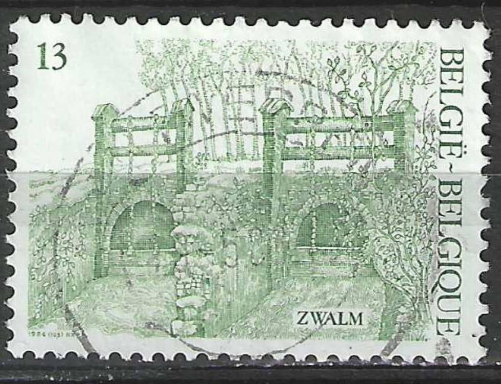 Belgie 1986 - Yvert/OBP 2219 - Toerisme - Zwalm (ST), Verzenden, Gestempeld, Gestempeld