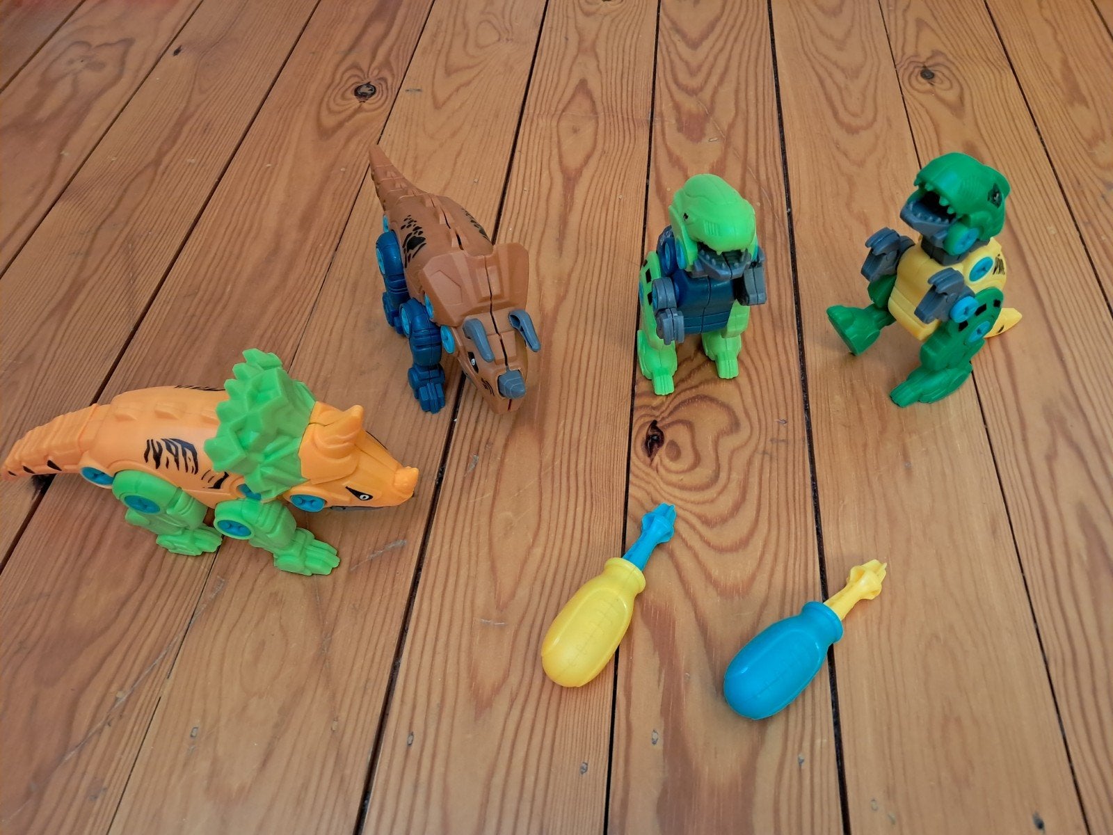 constructiespeelgoed dino's, Kinderen en Baby's, Speelgoed | Bouwstenen, Ophalen, Zo goed als nieuw