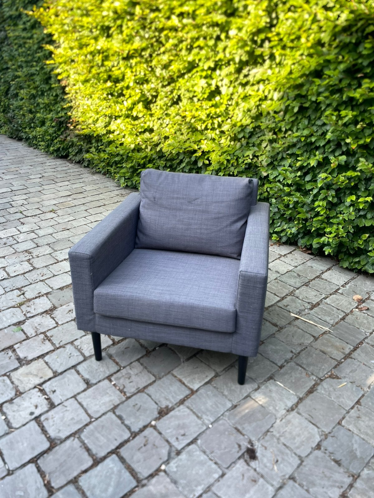 Ikea stoffen zetel, Ophalen, Zo goed als nieuw