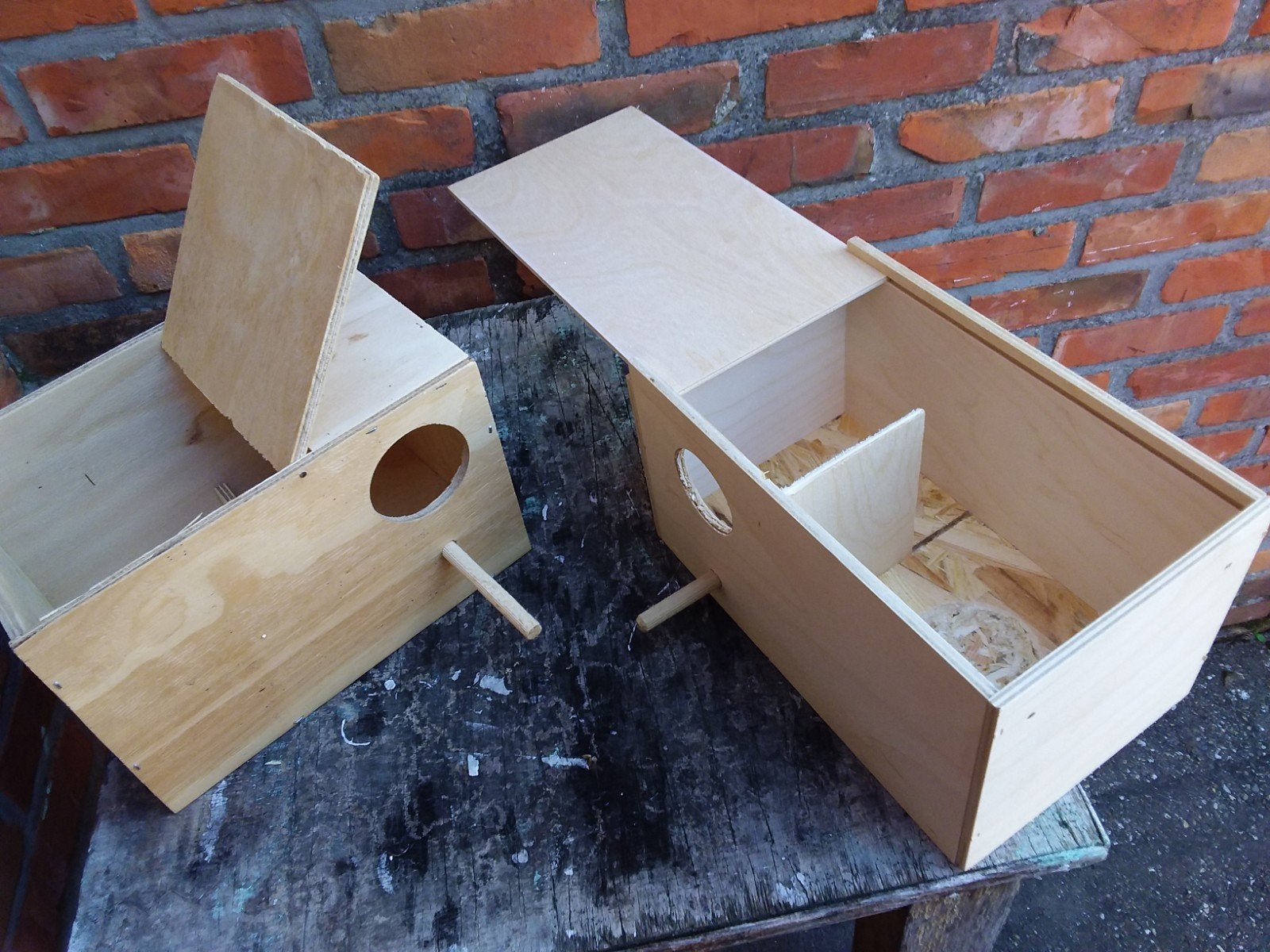 broedblok, Ophalen