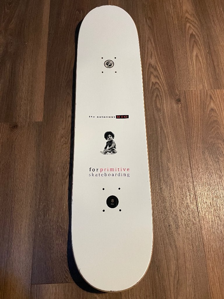 Primitive Skateboard Biggie (Raiders) Collectors Item!, Sports & Fitness, Enlèvement, Comme neuf, Skateboard