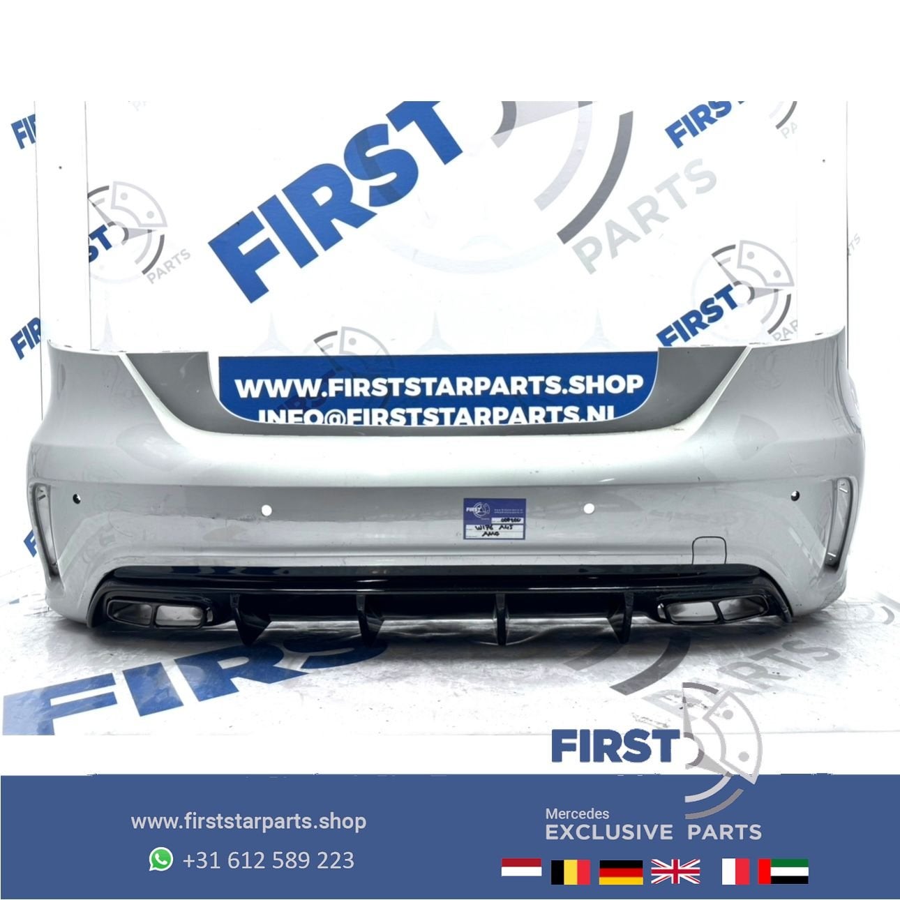 W176 A45 AMG BUMPER A1768852325 originele Achterbumper Merce, Arrière, Utilisé, -, -