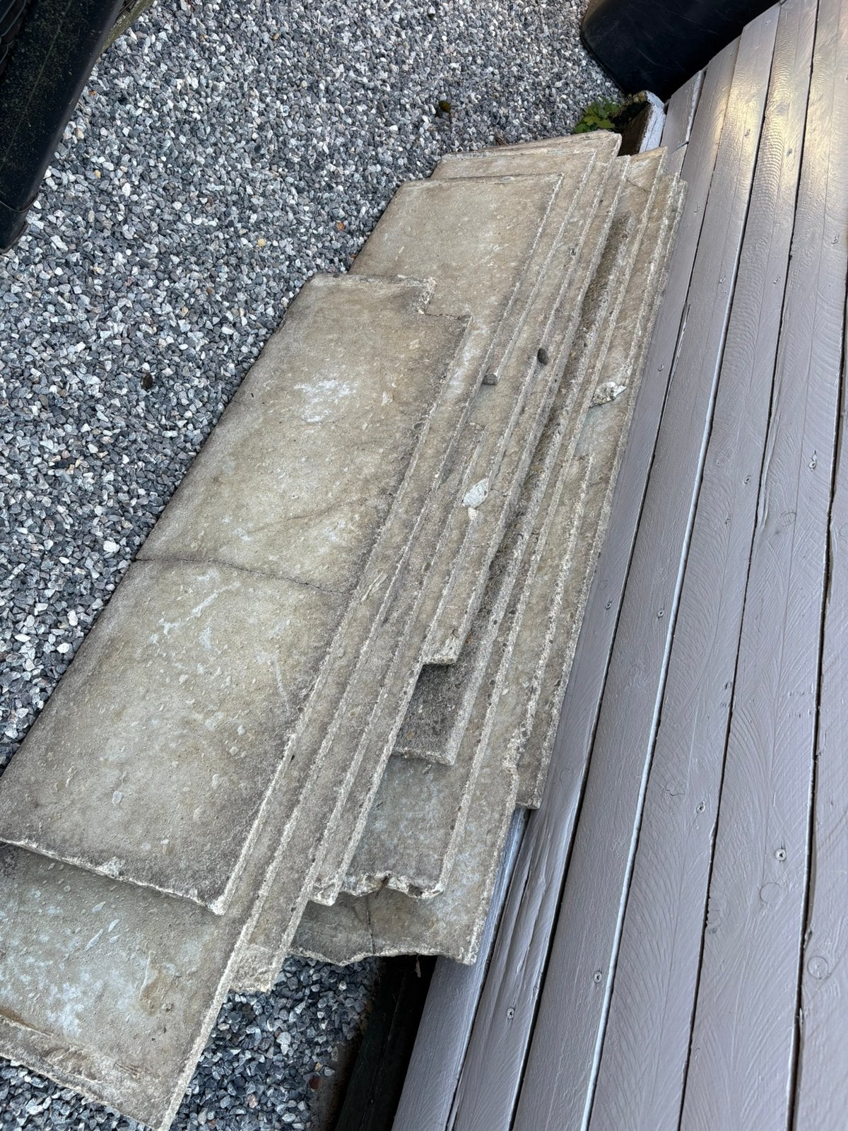 Gratis af te halen Betonplaten voor opvulling, Enlèvement, Utilisé