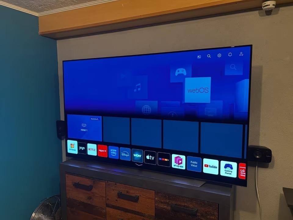LG C1 77 inch 4K HDR Smart OLED TV, Comme neuf, Enlèvement, 100 cm ou plus, 4k (UHD)