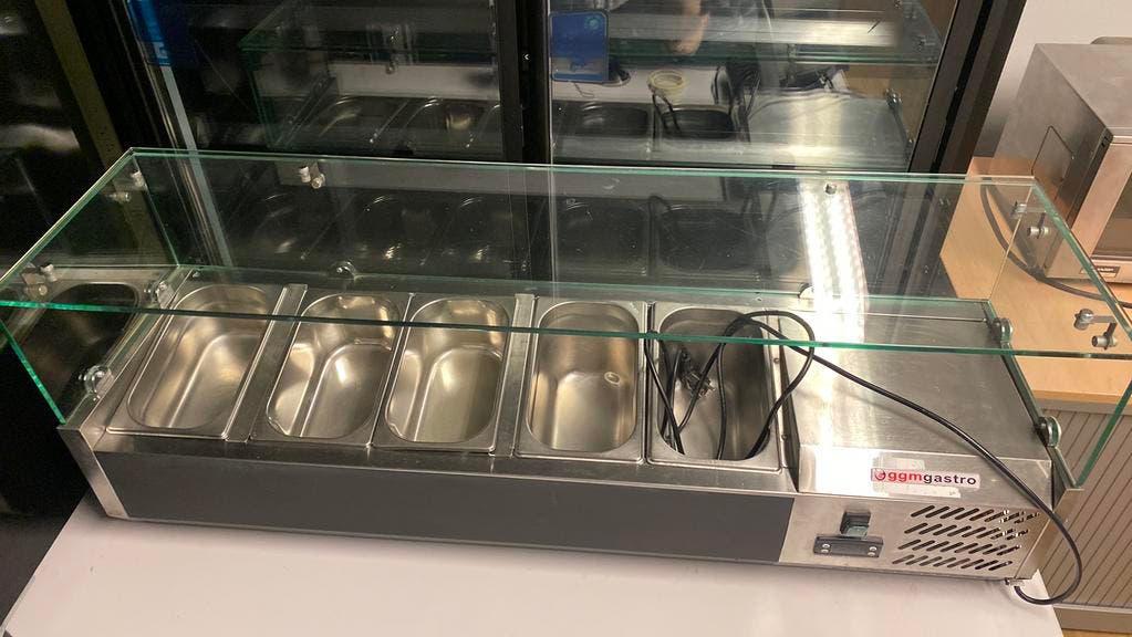 Saladiere/Saladette Opzetkoelvitrine GGM Gastro, Ophalen, Gebruikt, 60 cm of meer