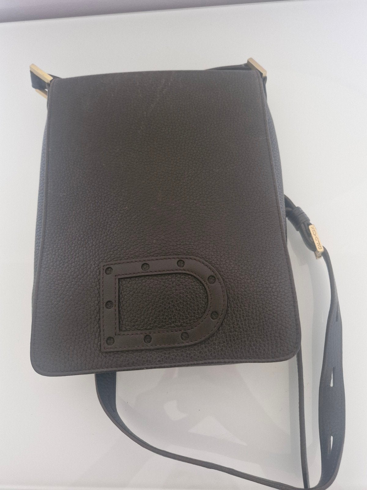 Delvaux Louise PM Baudrier, Handtassen en Accessoires, Ophalen of Verzenden, Bruin