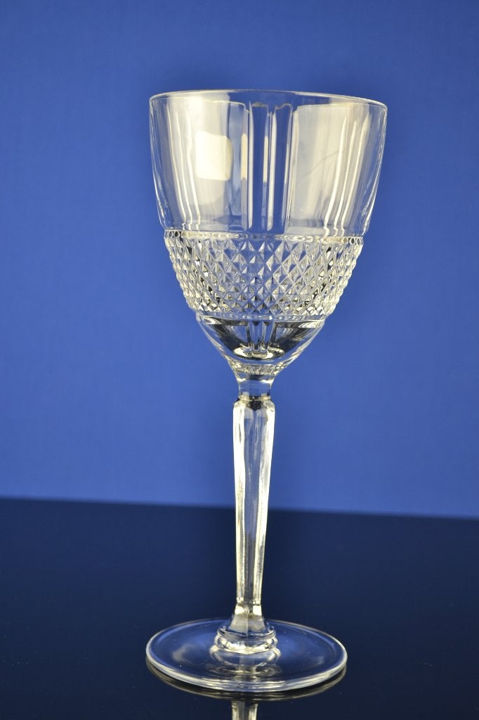 Luxe Kristallen Wijnglazen – Set van 2 | Handgeslepen, Verzenden, Nieuw, Overige materialen, Modern