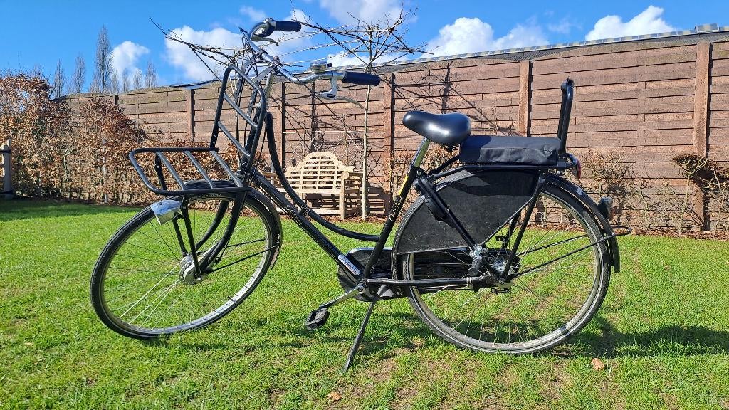 Damesfiets omafiets met kinderzitje batavus old dutch, Fietsen en Brommers, Fietsen | Dames | Omafietsen, Ophalen, Gebruikt, BATAVUS
