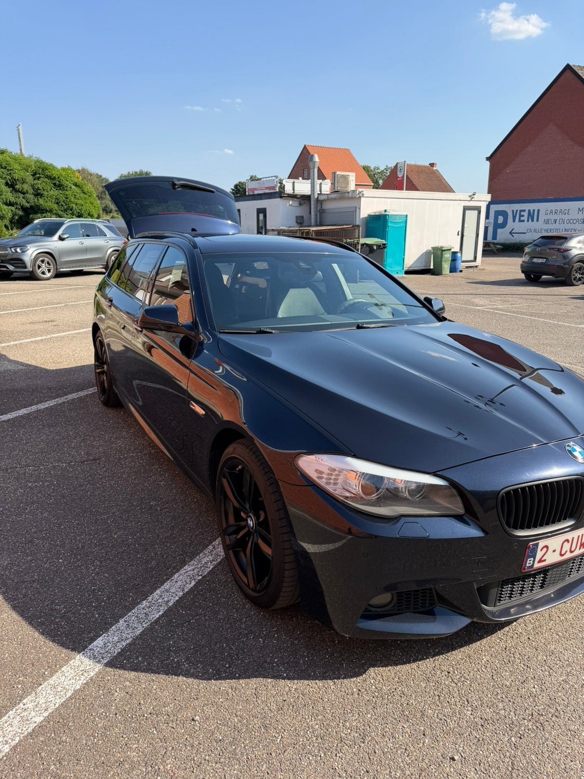 BMW 535d xDrive Touring FULL OPTION M-Pakket Lichte Vracht, Automaat, Zwart, Overige kleuren, Leder