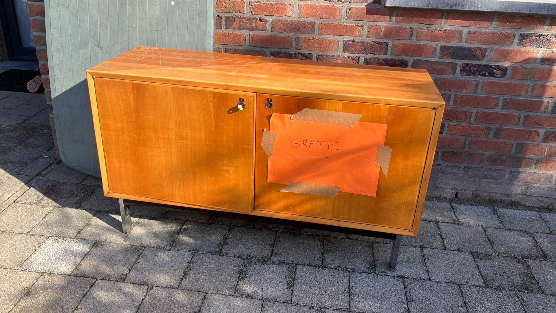 Gratis kast, Enlèvement, Utilisé, Vintage