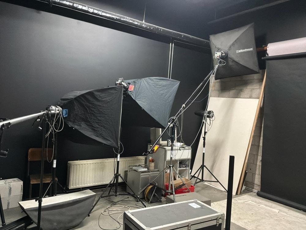 Inhoud fotostudio