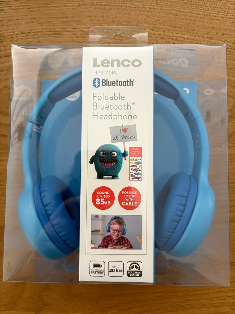 Hoofdtelefoon kind, Bluetooth, Op oor (supra aural), Zo goed als nieuw, Ophalen