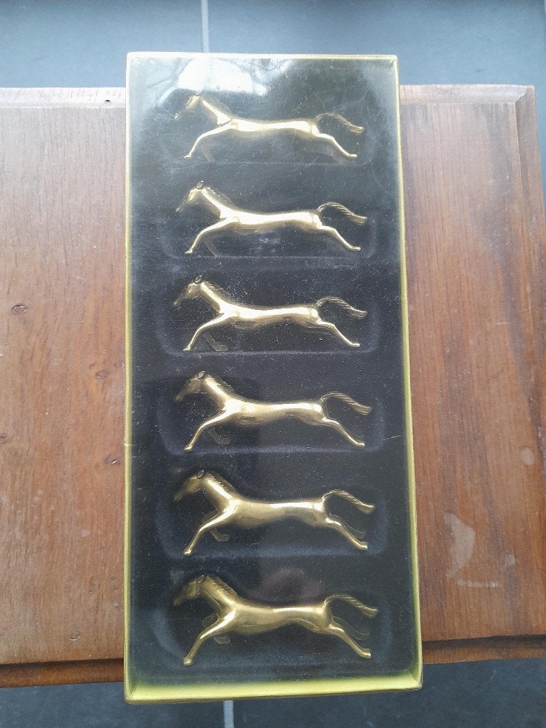 Bestekleggers paarden, Couverts individuels, Comme neuf, Enlèvement, Autres types