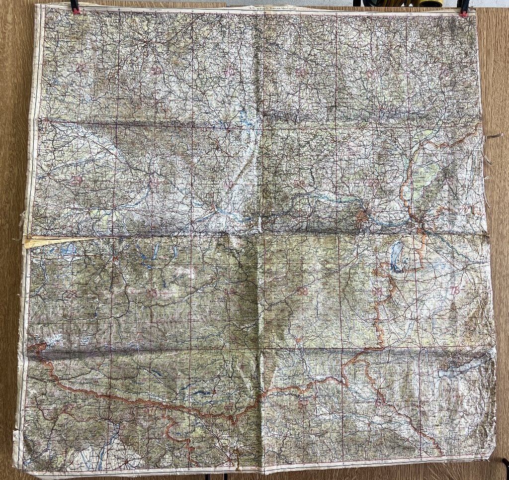 WO2 - Duitse Luftwaffe - Fliegerkarte - 4 kaarten, Ophalen of Verzenden, Luchtmacht, Overige typen