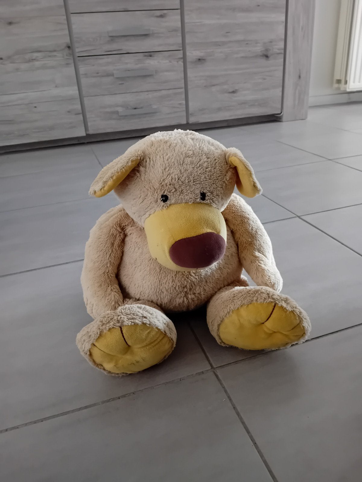 2 verschillende knuffels, Ophalen