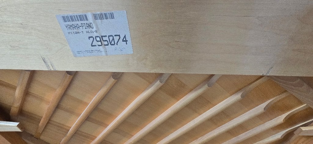 Yamaha P110N E295074, Enlèvement ou Envoi, Utilisé, Brun, Piano