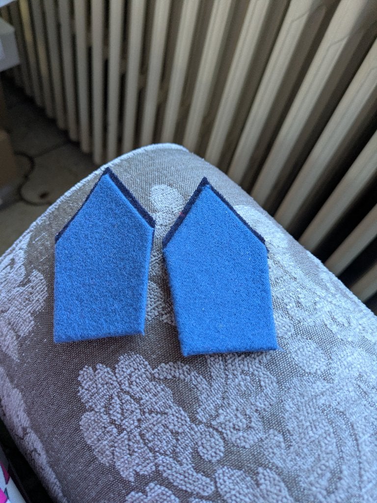Kraagspiegels administratie, Ophalen of Verzenden, Landmacht, Embleem of Badge