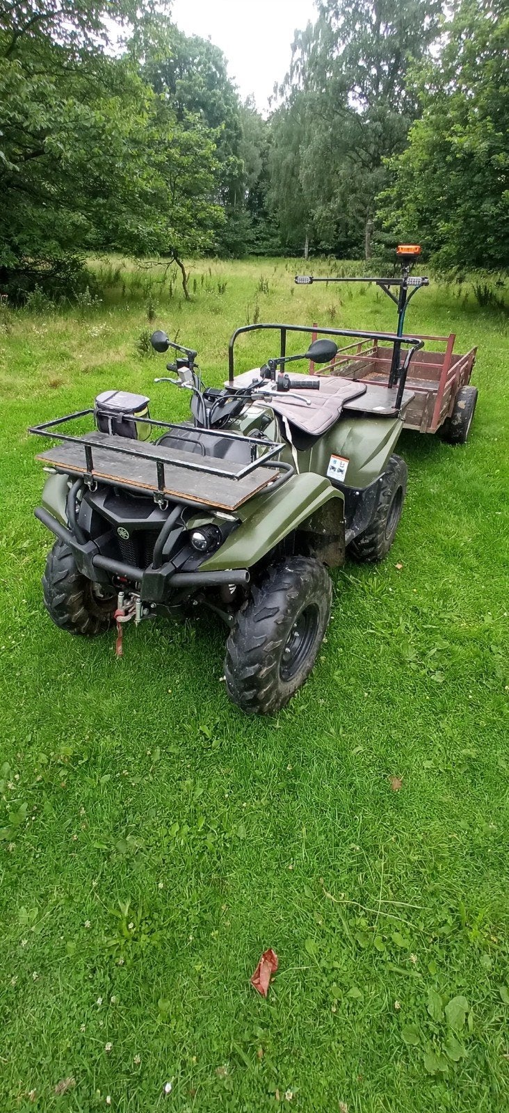 quad Yamaha kodiak 700