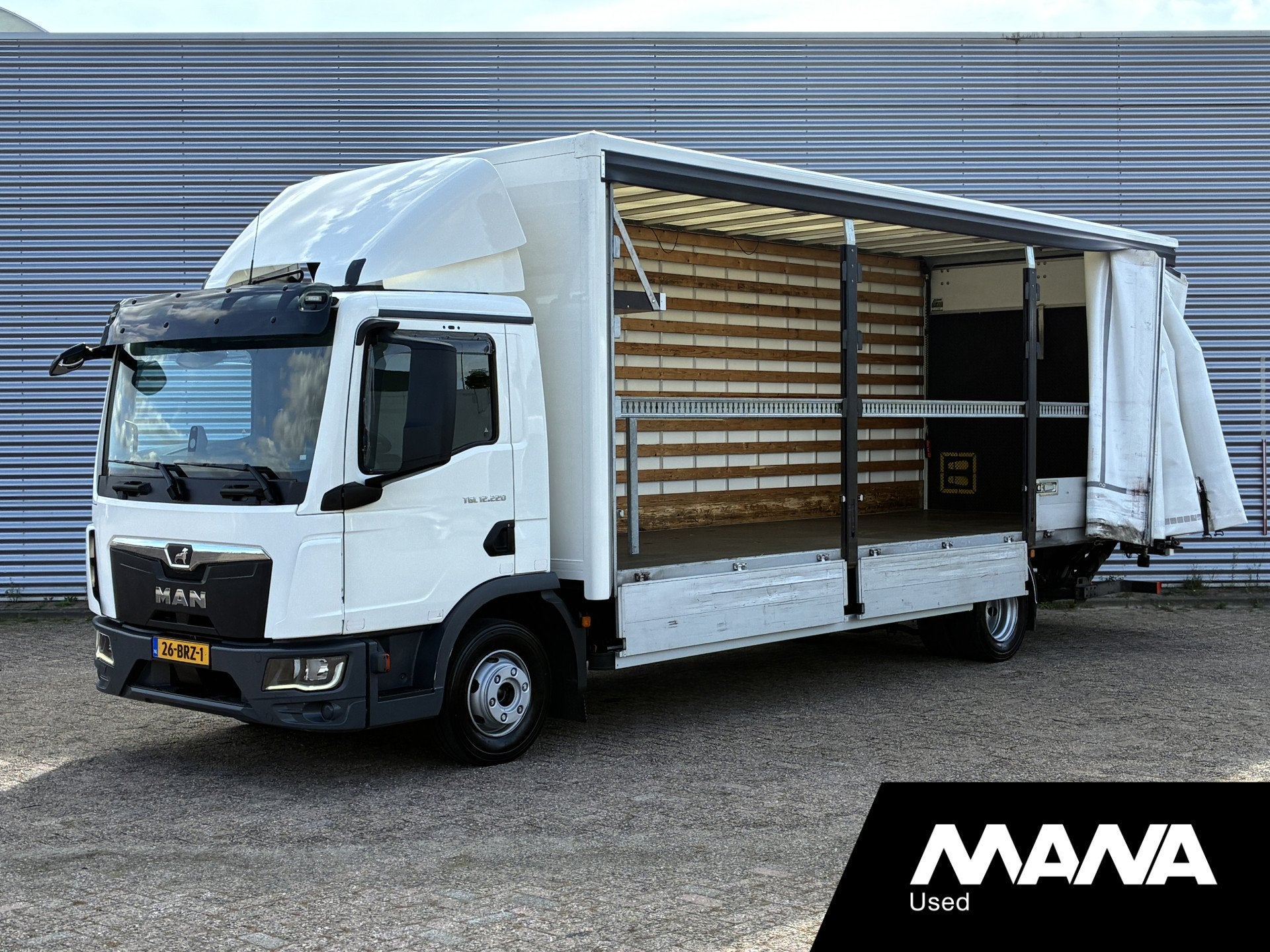 MAN TGL 12.220 4X2 BL CH LAADKLEP 2000KG CAMERA CRUISE STOEL, Auto's, Automaat, Dealer onderhouden, Euro 6, MAN