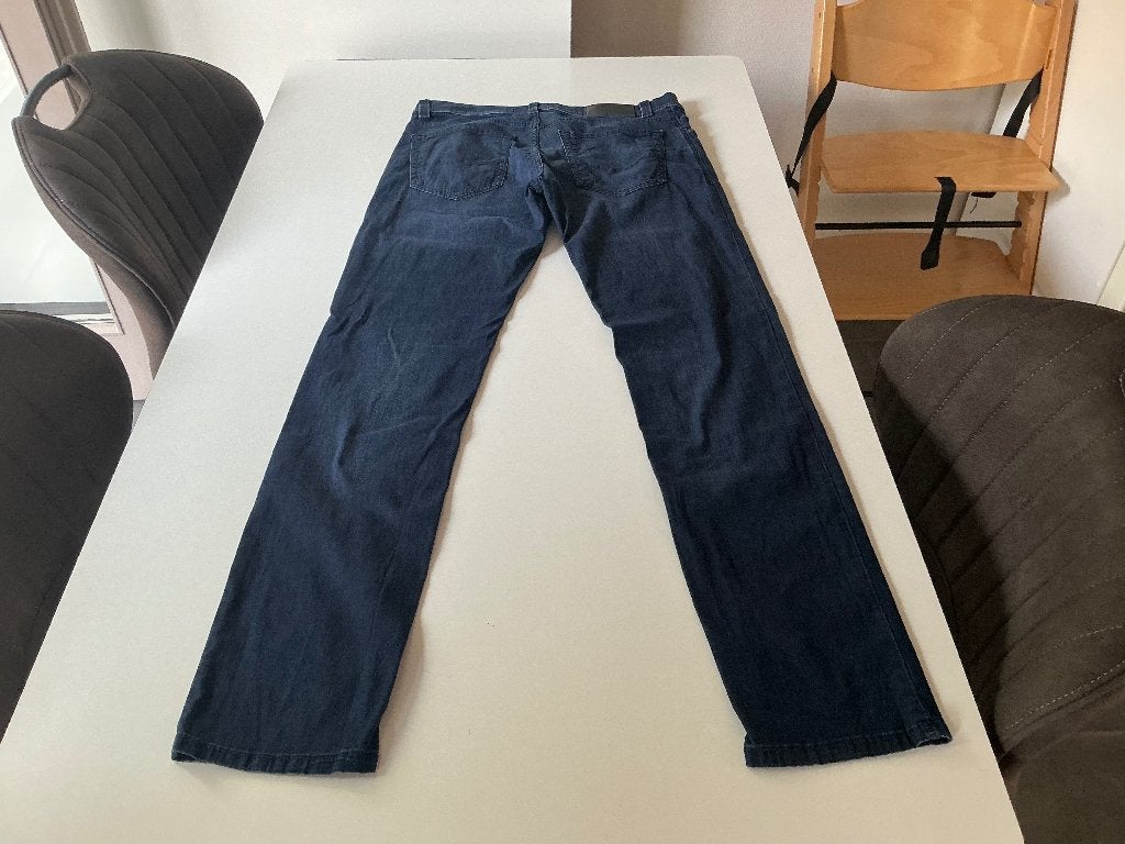Lange broek Pierre Cardin wijdte 33 lengte 34, Kleding | Heren, Ophalen of Verzenden, Gedragen, Blauw, Pierre Cardin