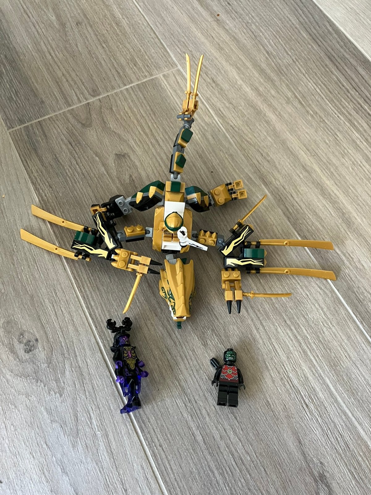 Lego ninjago  70666 de gouden draak, Kinderen en Baby's, Ophalen, Gebruikt, Lego, Compleet