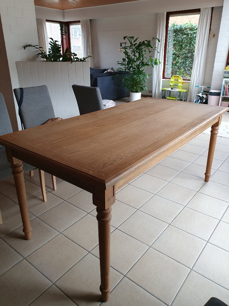 Tafel, Huis en Inrichting, Ophalen, Gebruikt, Eikenhout, 50 tot 100 cm