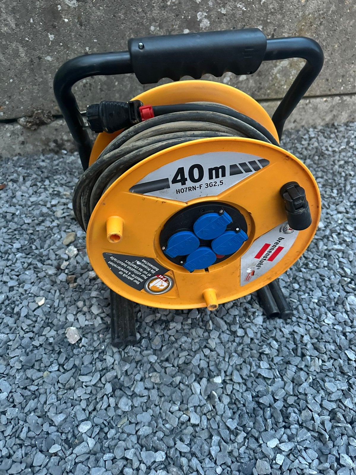 Brennenstuhl kabelhaspel 40meter 2,5mm, Ophalen, Zo goed als nieuw, Brennenstuhl, Kabelhaspel