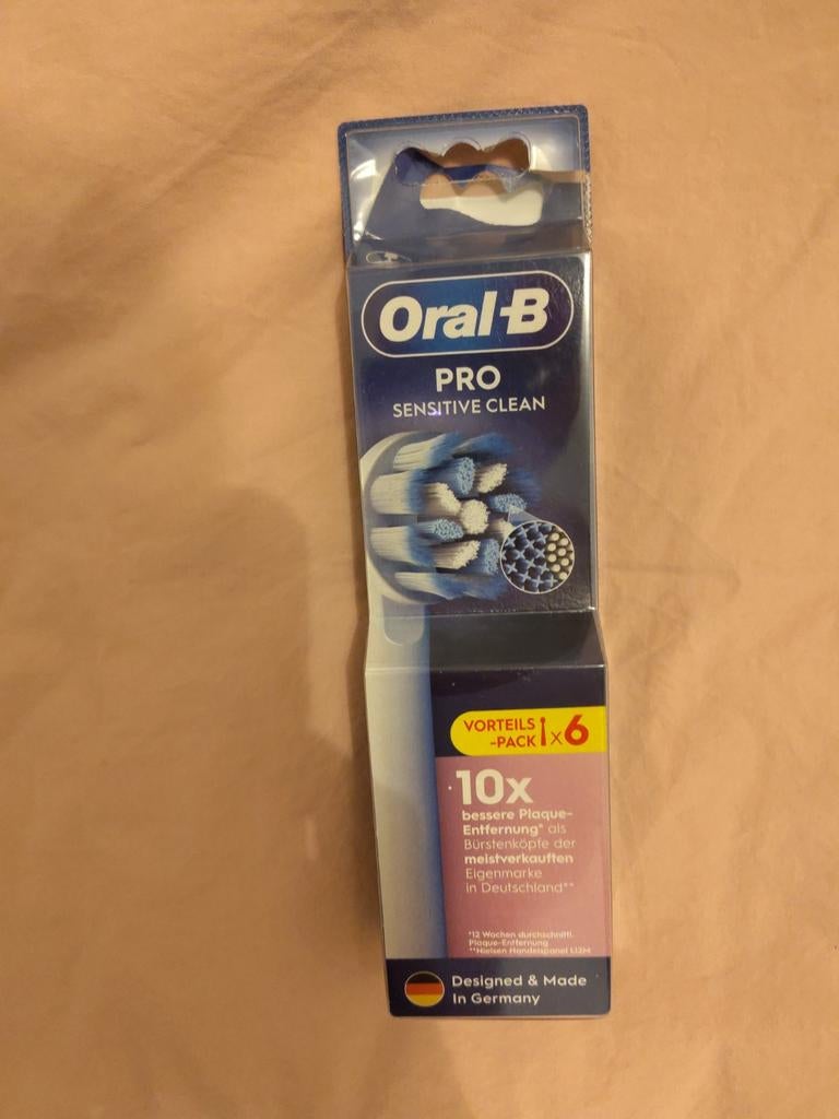 Verkooppakket van 6 OralB-tandenborstelkoppen, Ophalen