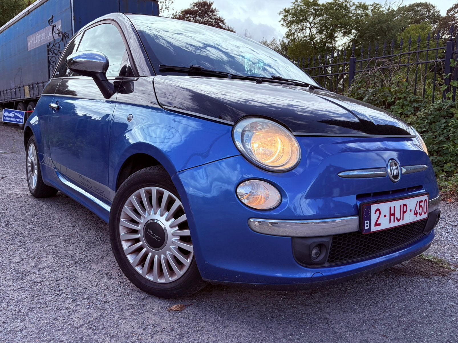Fiat 500 sport * toit pano * Bluetooth * pret à immatriculer, Achat, Boîte manuelle, Autres couleurs, Particulier