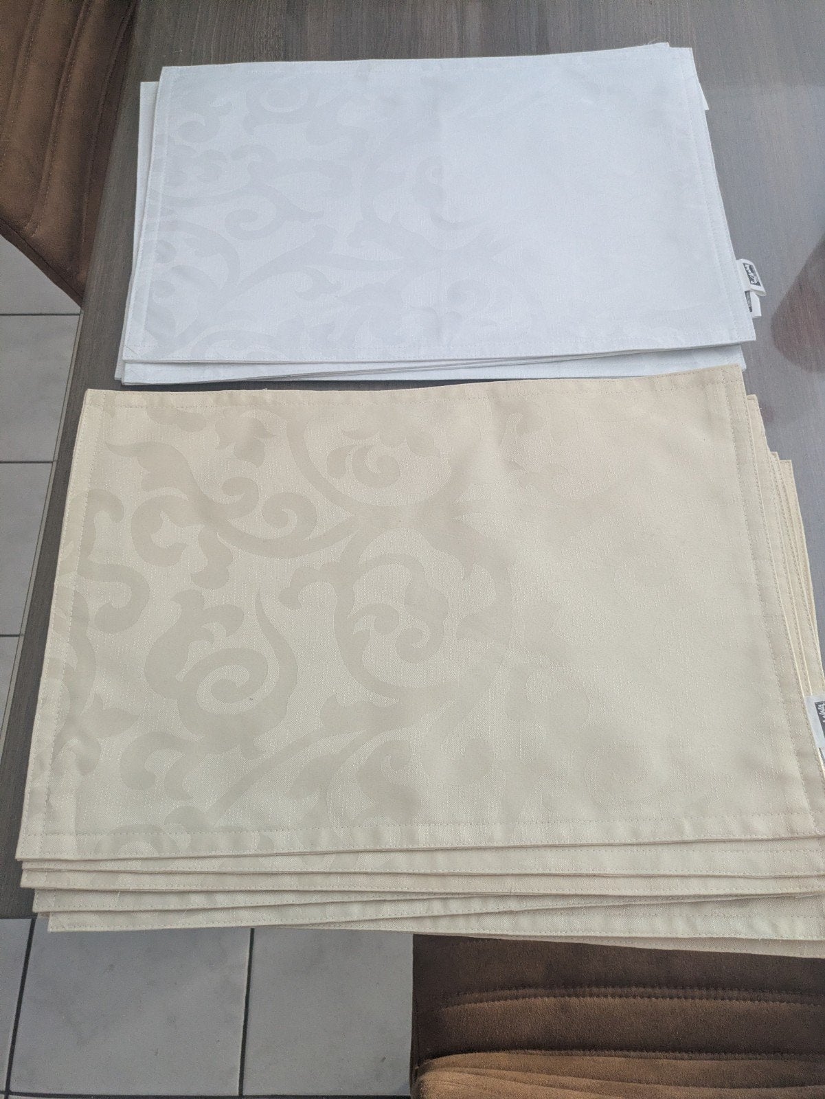 skanna placemats, Ophalen, Overige merken, Geel, Polyester