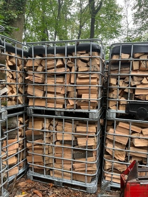 vers gekloven hardhout, 3 tot 6 m³, Ophalen, Eikenhout, Blokken