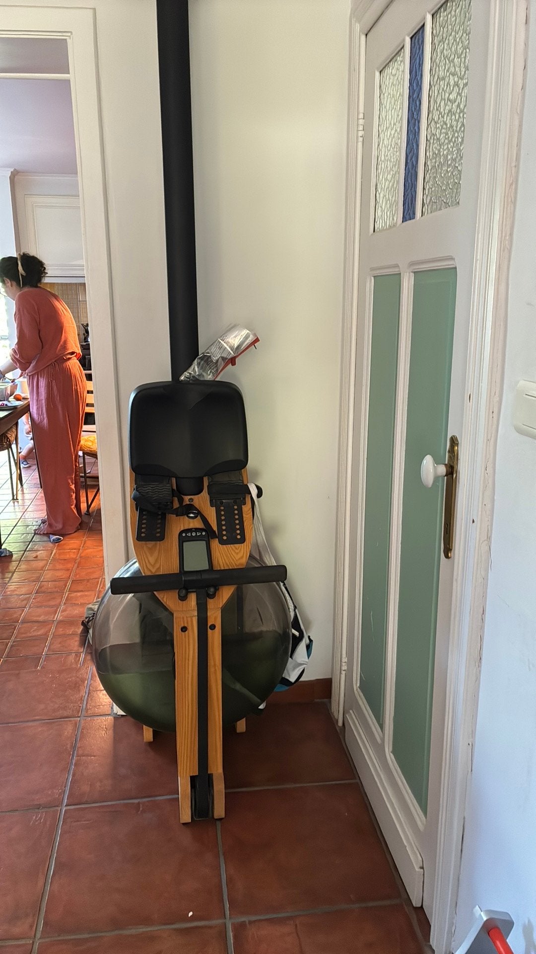 Waterrower, Sport en Fitness, Fitnessapparatuur, Ophalen, Zo goed als nieuw