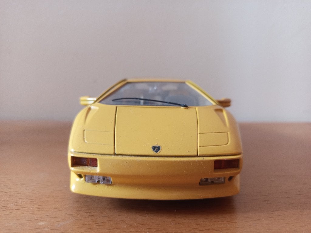 Lamborghini Diablo 1990, Hobby & Loisirs créatifs, Voitures miniatures | 1:18, Enlèvement, Comme neuf, Voiture, Burago