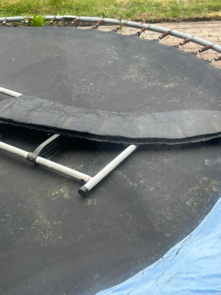 Trampoline, Kinderen en Baby's, Speelgoed | Buiten | Trampolines, Gebruikt, Ophalen