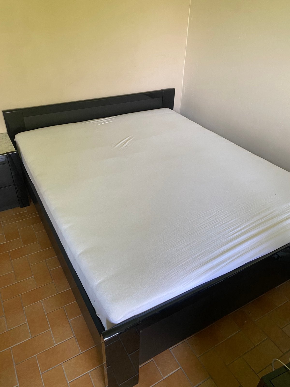 Zwarte slaapkamerset, Huis en Inrichting, Slaapkamer | Complete slaapkamers, Ophalen, Nieuw