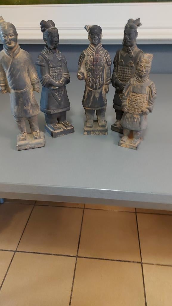 Terracotta krijgers (5), Ophalen