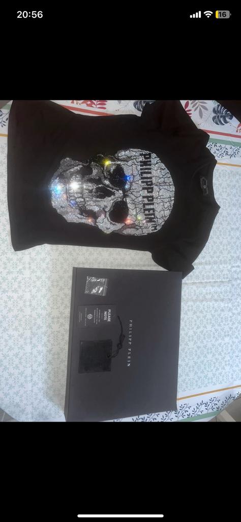 PHILIPP PLEIN PLATINUM CUT LUXE T-SHIRT ZGAN AUTHENTIC, Kleding | Heren, T-shirts, Zo goed als nieuw, Ophalen
