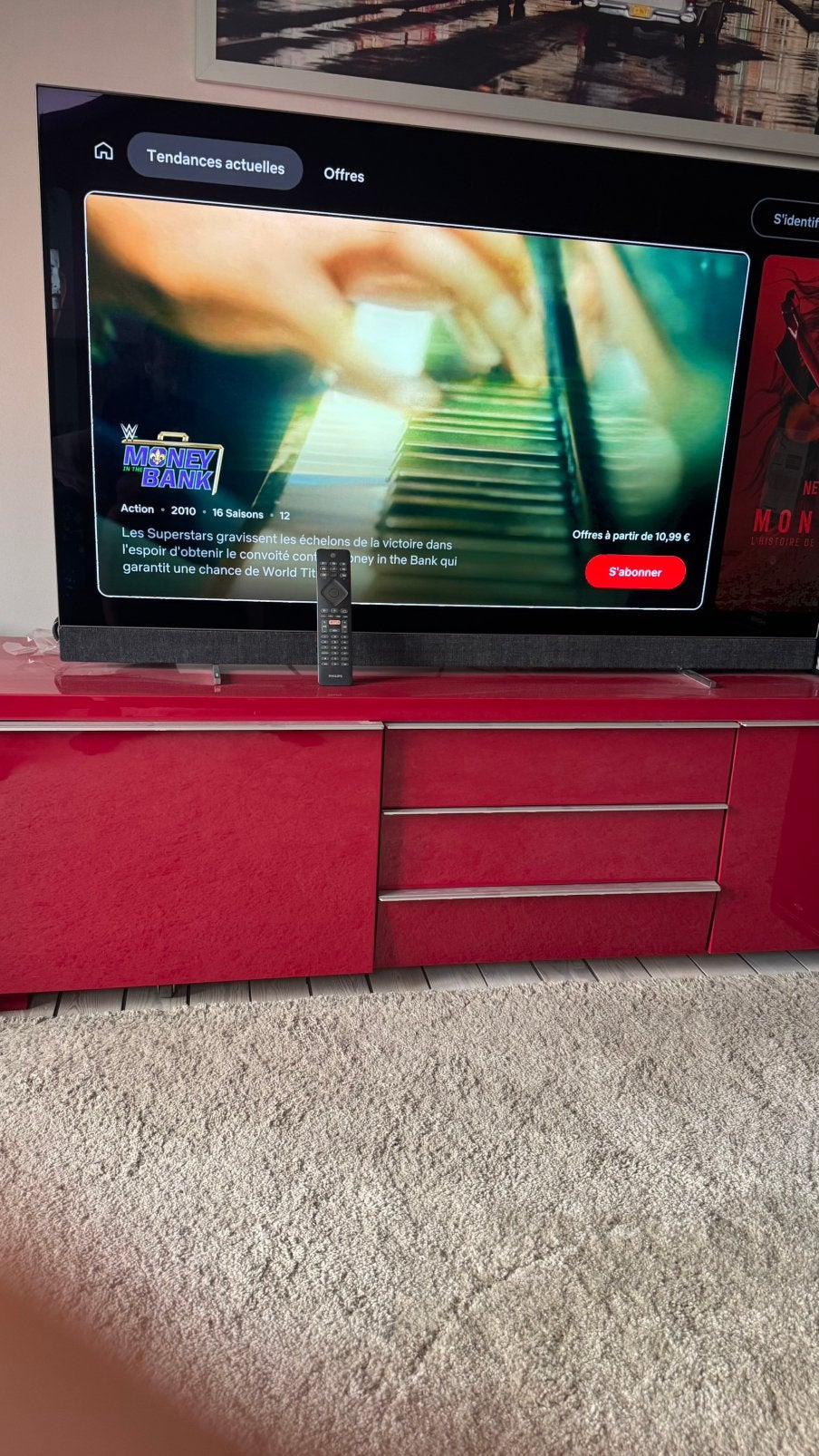 Tv Phillips oled 55p ambilight, Enlèvement, Comme neuf, OLED, Philips