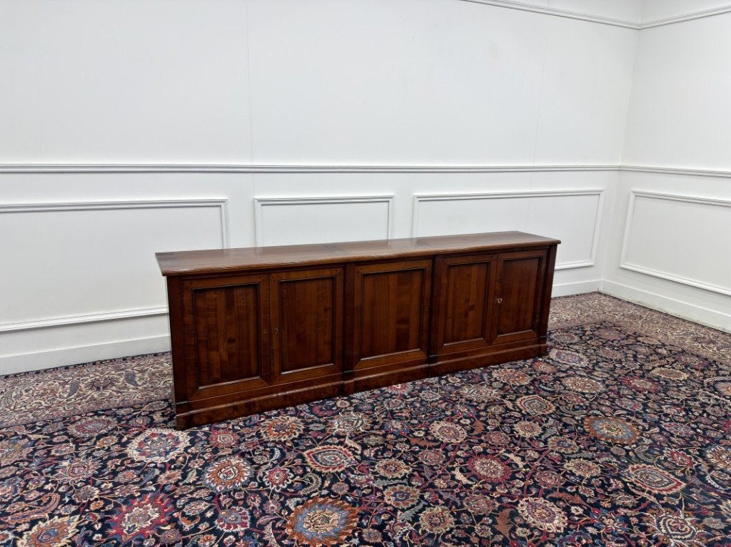 Klassieke Italiaanse Kantoorkast Dressoir, Antiek en Kunst, Ophalen