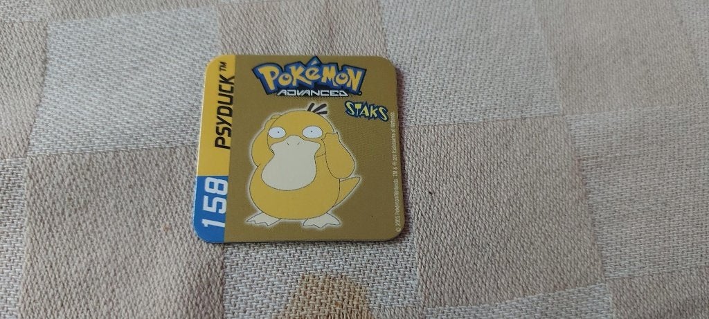 Bâtonnets à panini Pokemon Magnet - Psyduck, Enlèvement ou Envoi, Neuf, Autres types