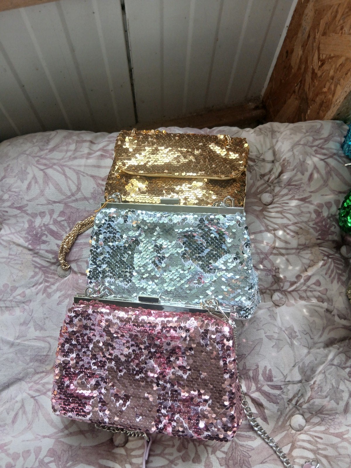 glitter nieuwe hand tassen, Ophalen