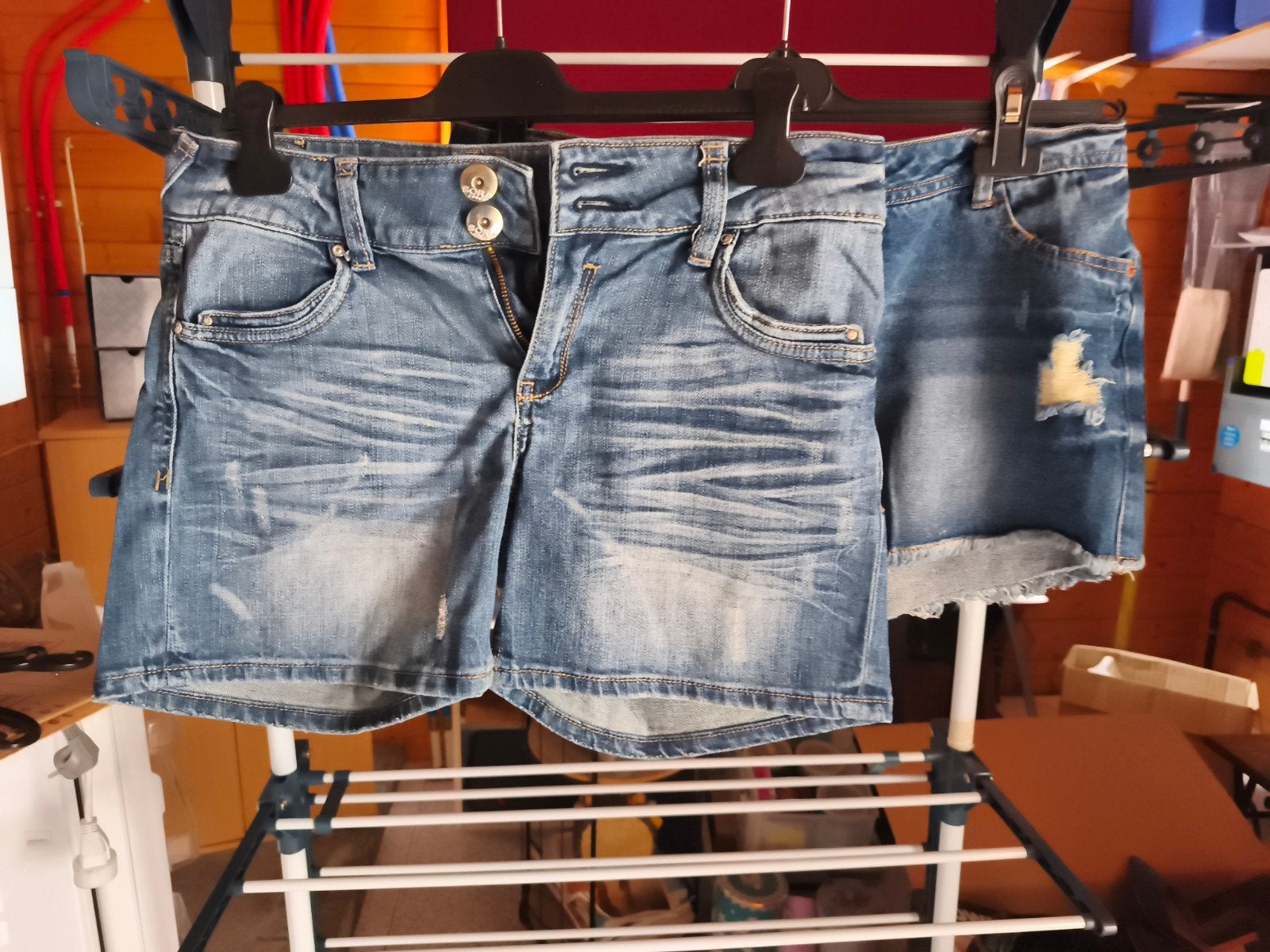 shorts, Ophalen