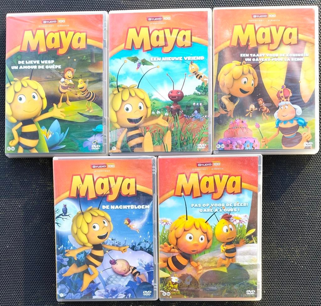 5 Dvd's van Maya de bij.
Samen voor 1 prijs, Cd's en Dvd's, Ophalen