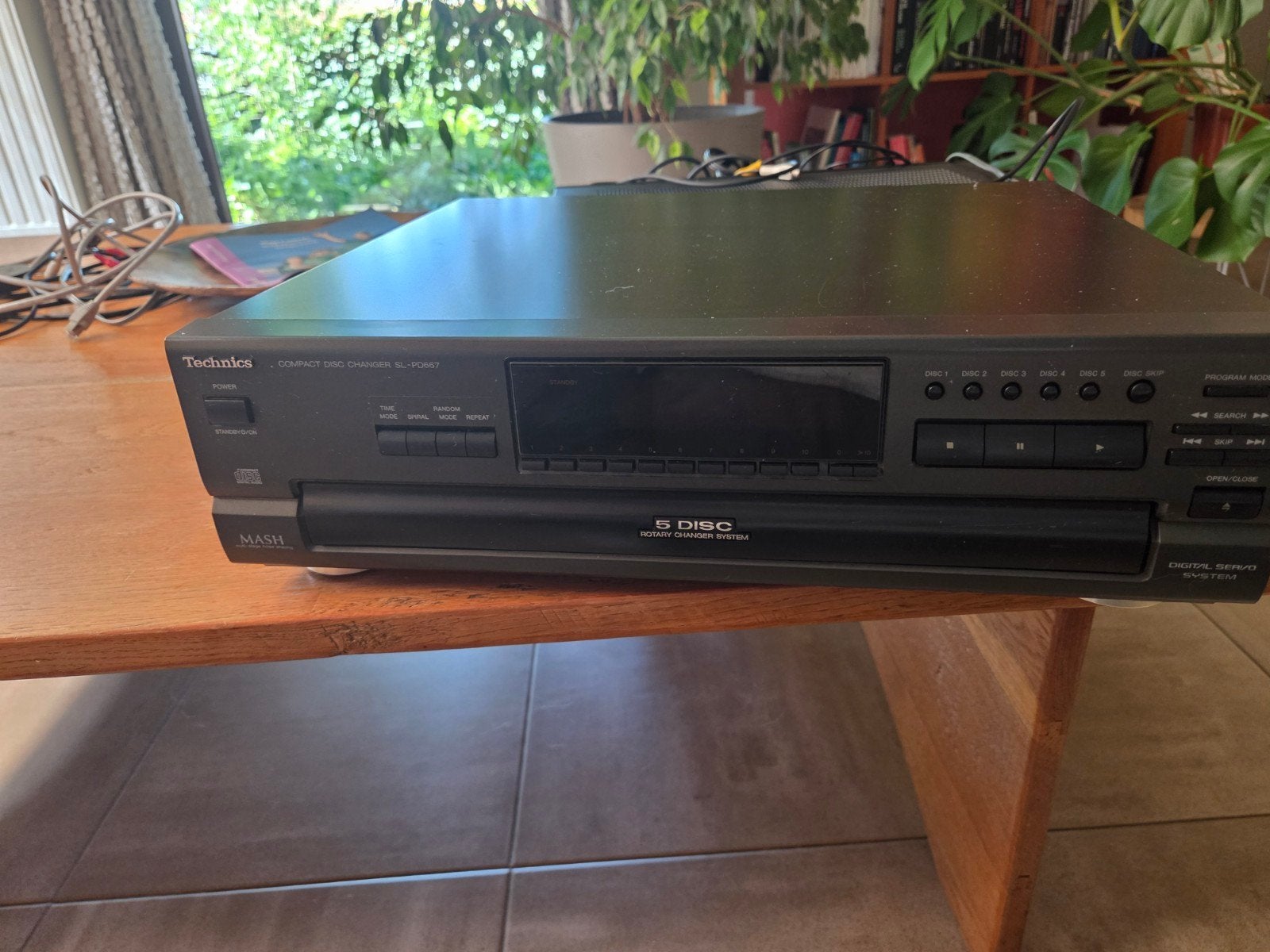 Technics 5 disc, Audio, Tv en Foto, Tuners, Ophalen