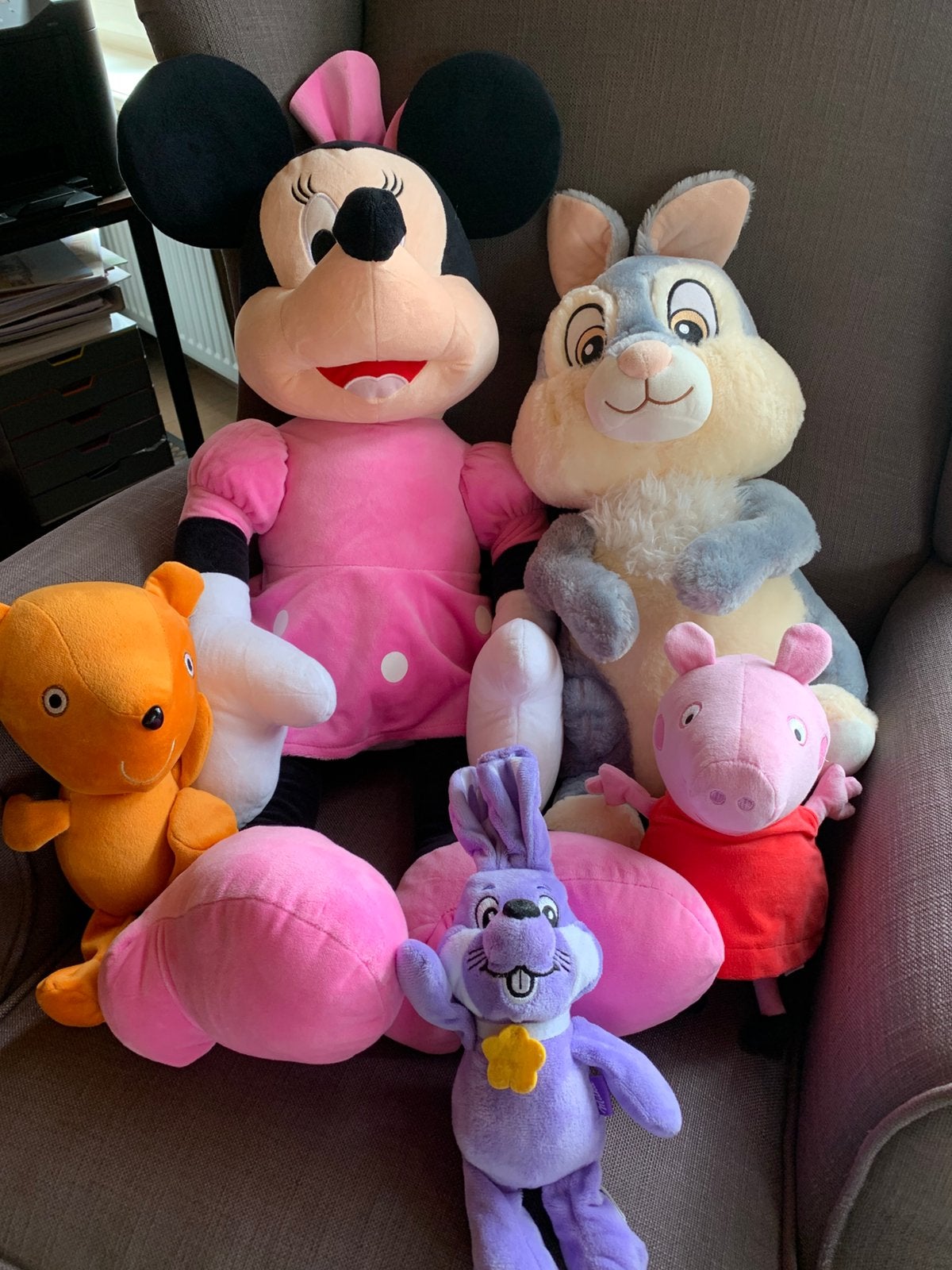 Knuffels 1 euro Stuk 2 grote 3 kleinere Nieuw, Kinderen en Baby's, Speelgoed | Knuffels en Pluche, Ophalen, Zo goed als nieuw