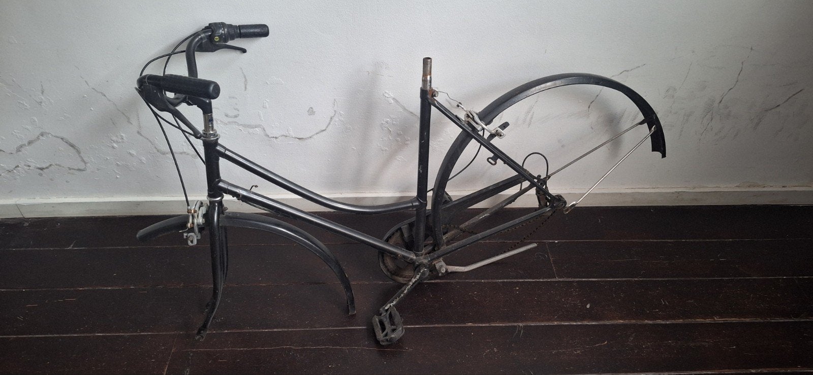 Fiets frame voor onderdelen, Ophalen, Gebruikt
