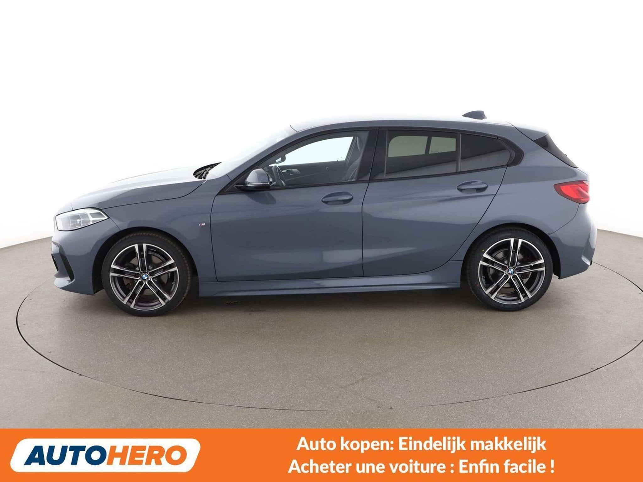 BMW 1 Serie 118 118i M Sport (année de construction 2021), 100 kW, Argent ou Gris, Achat, Euro 6