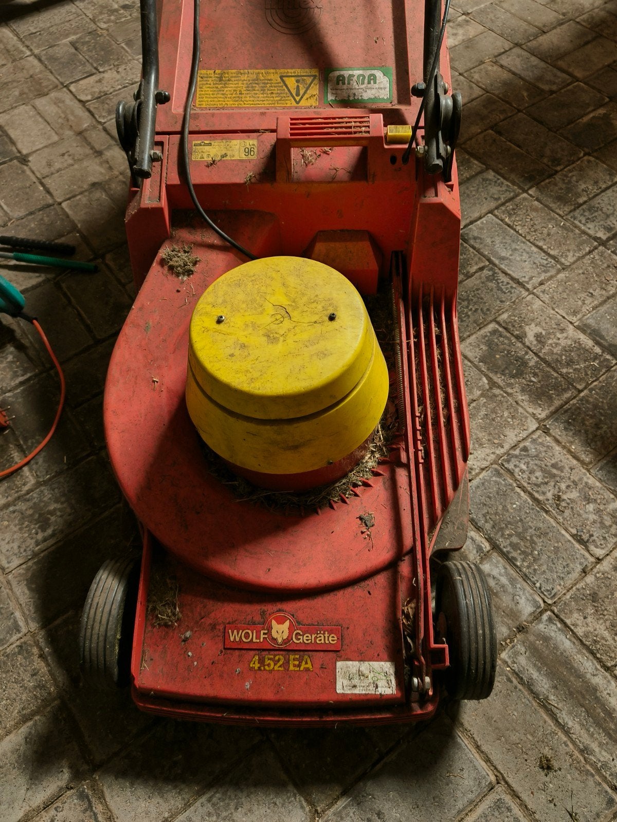 Wolf-Garten grasmachines, Ophalen, Cirkelmaaier, Gebruikt, Elektrische grasmaaier