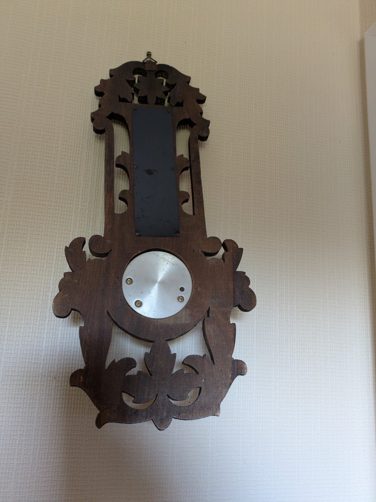 Barometer en thermometer, Ophalen, Barometer