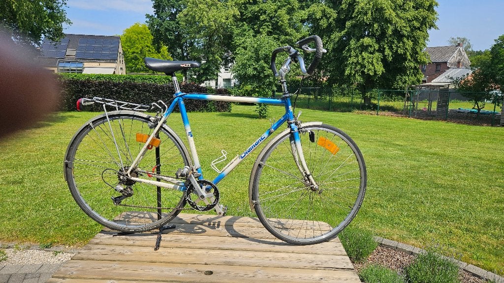 Fiets vintage, Autres marques, 10 à 15 vitesses, Frein sur jante, Enlèvement